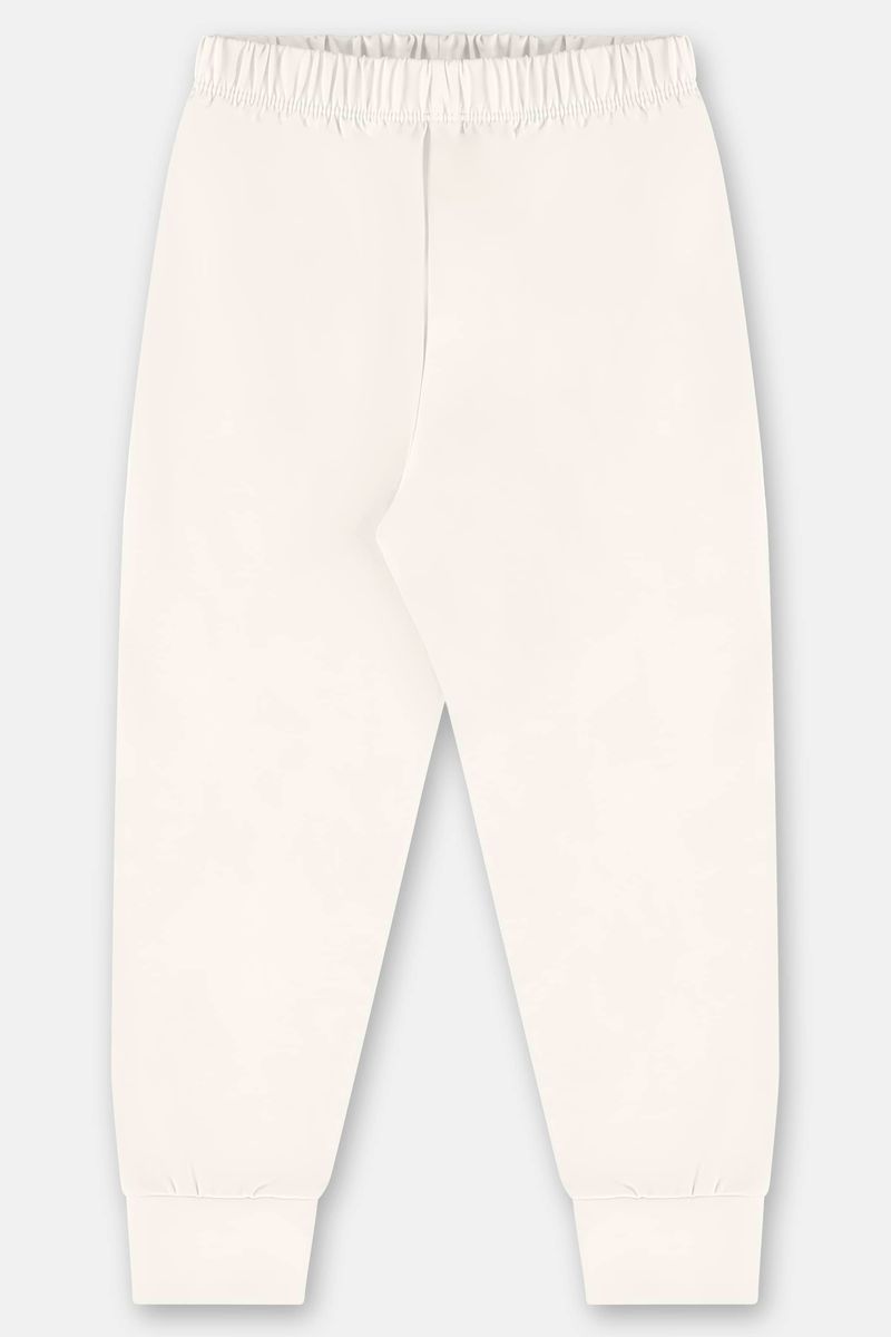 calca-infantil-unissex-malha-termica-off-white-frente