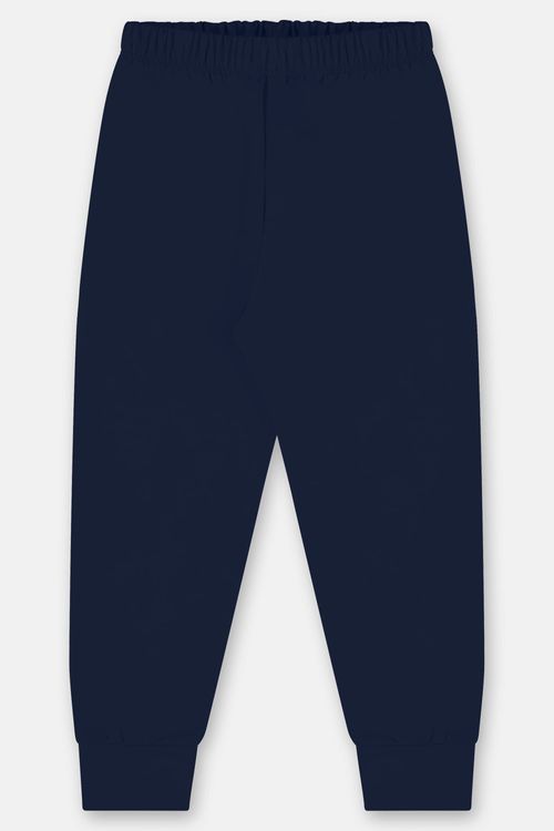 Calça Infantil Unissex em Malha Térmica (Azul Marinho) Up Baby