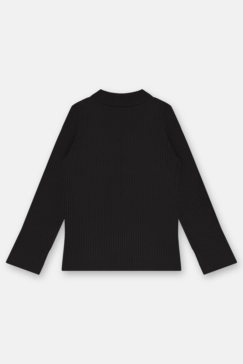 blusa-infantil-feminina-ribana-canelada-preto
