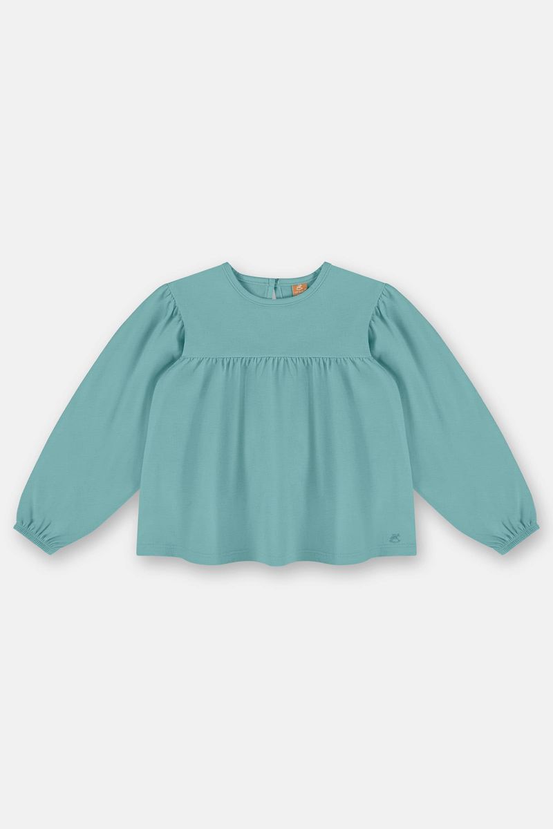 blusa-infantil-feminina-meia-malha-franzido-azul-frente
