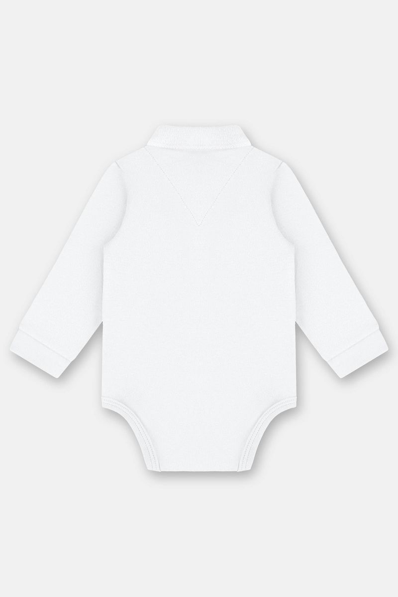 body-polo-bebe-menino-suedine-branco