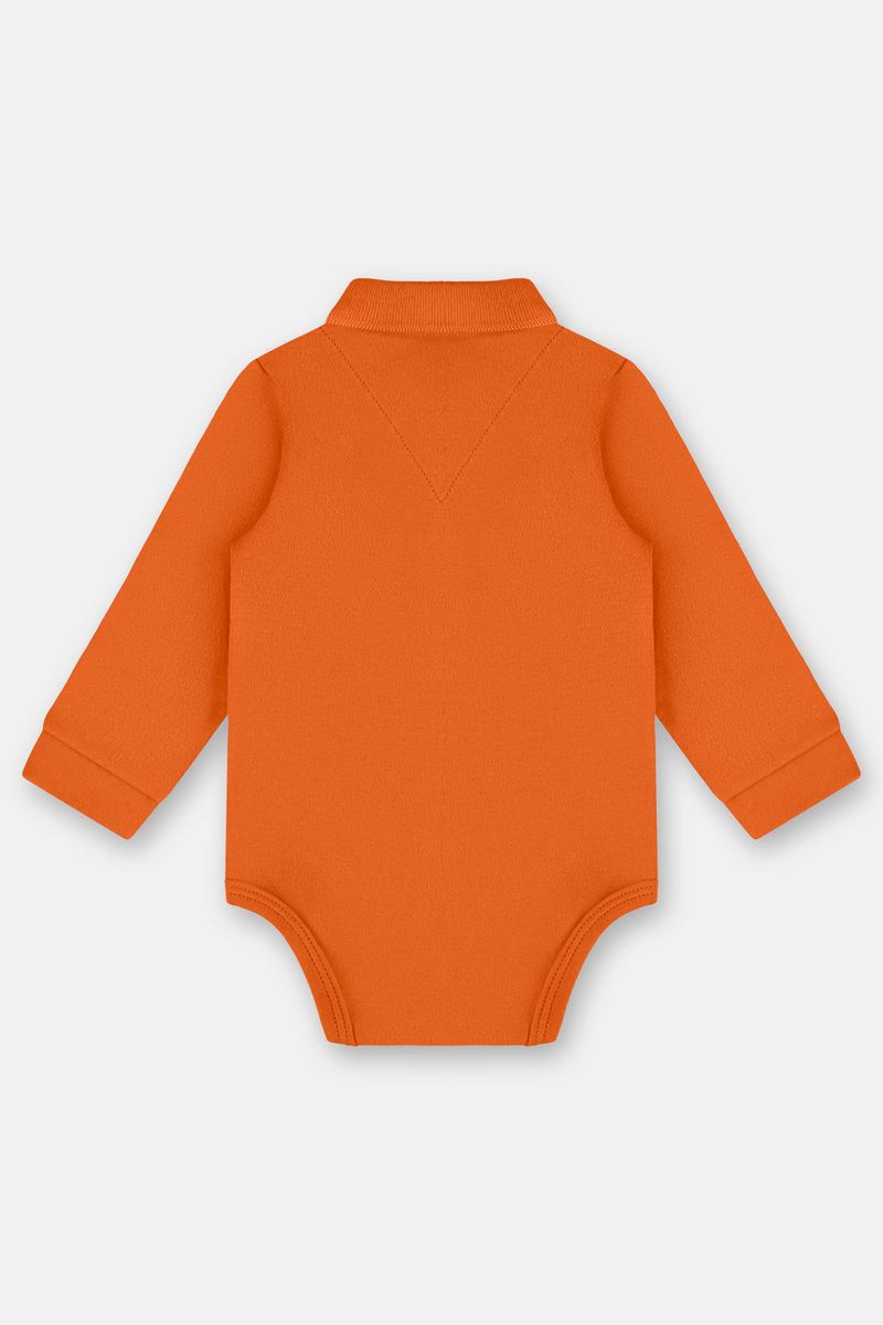 body-polo-bebe-menino-suedine-laranja