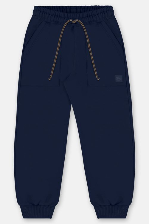Calça em Moletom Felpado para Menino (Azul) Up Baby
