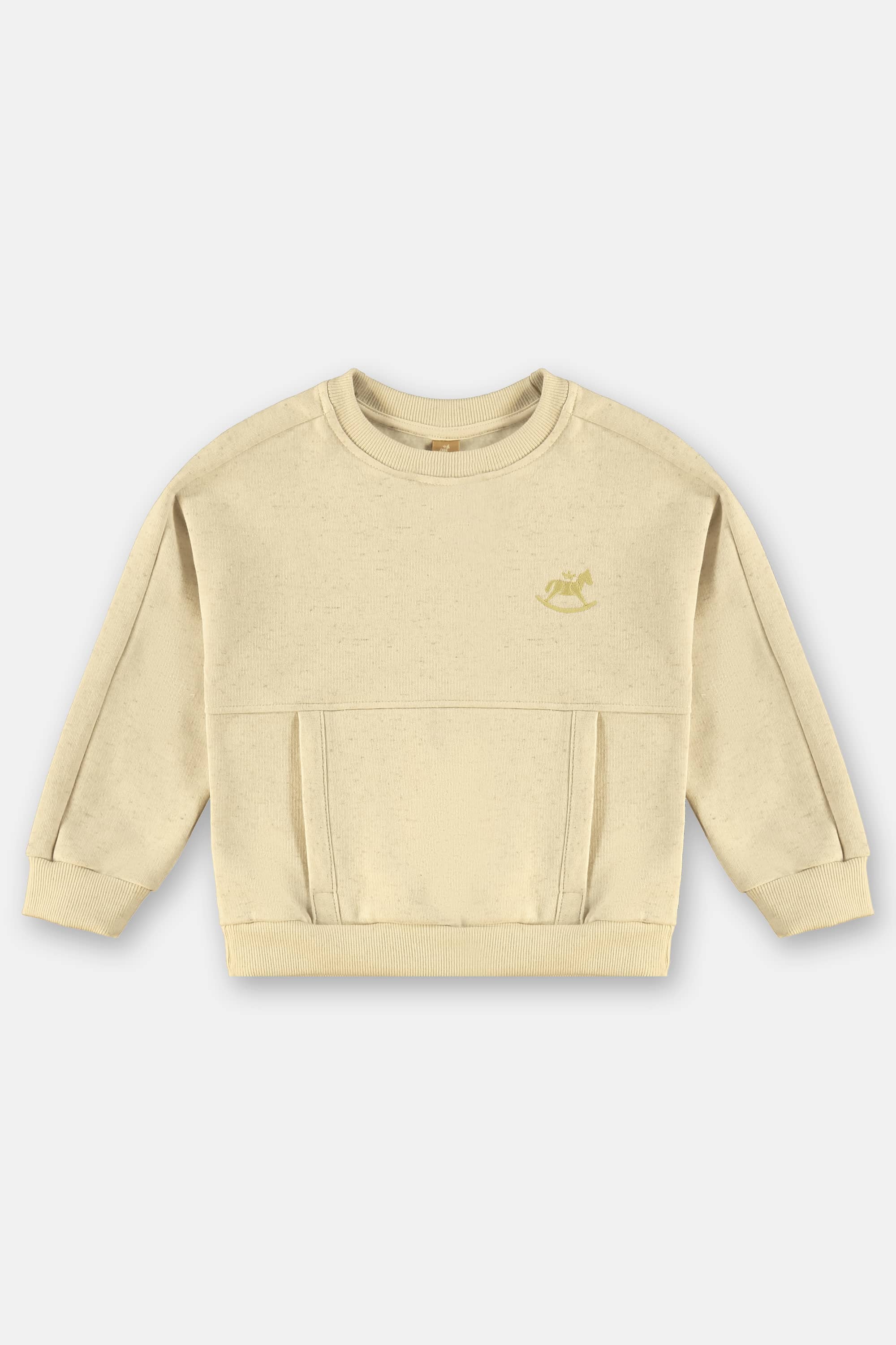 Blusão Infantil Masculino em Moletom Linho (Amarelo) Up Baby