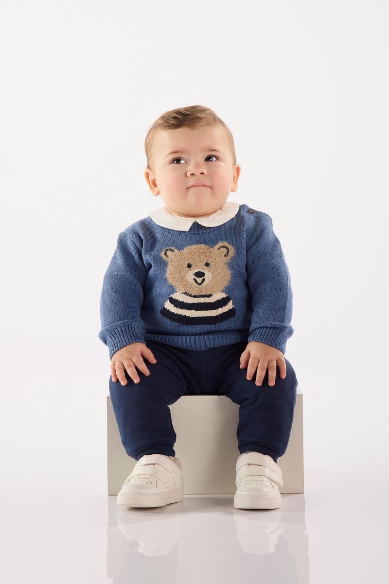 blusa-tricot-bebe-menino-azul-frente