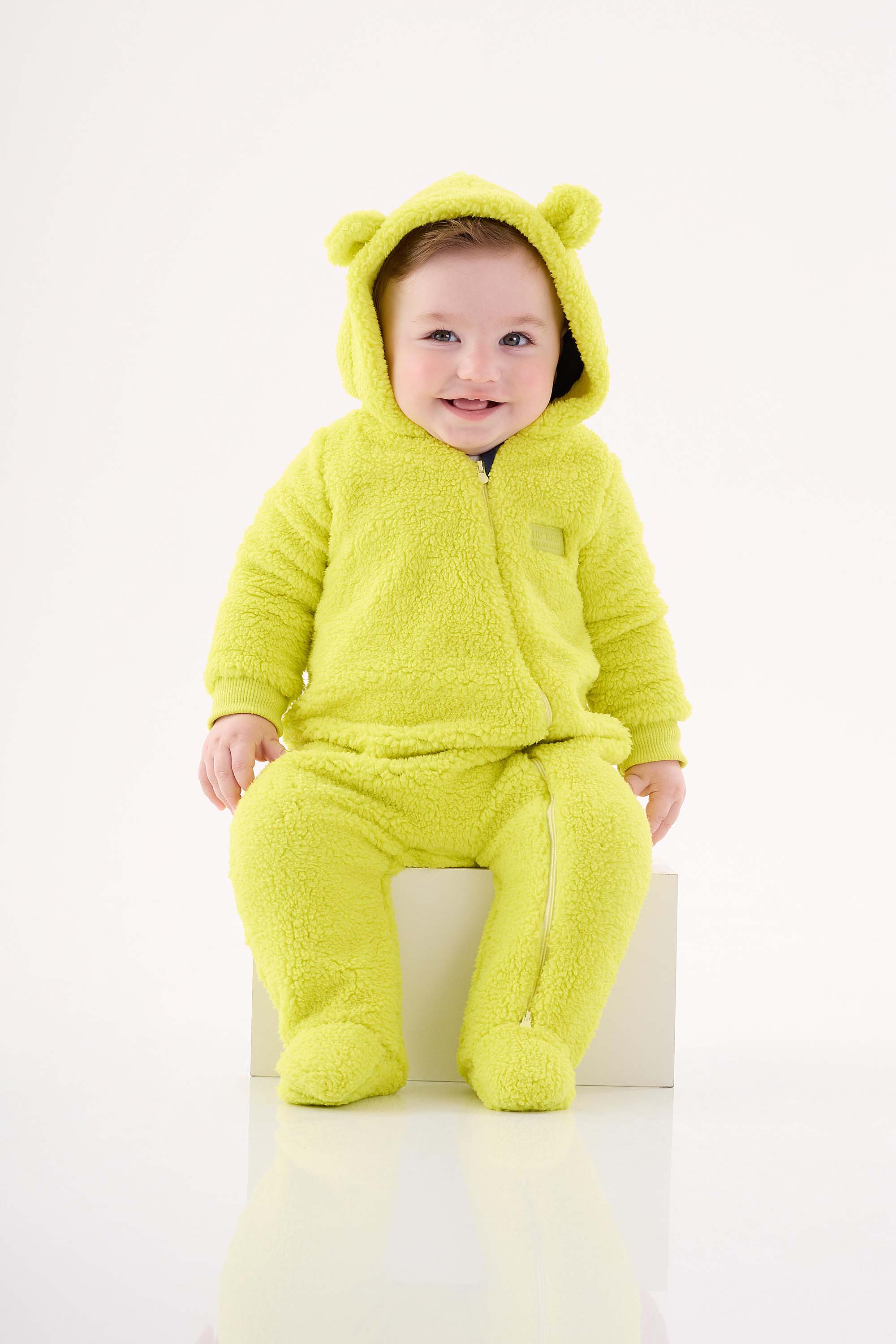 Macacão Unissex para Bebê (Verde Limão) Up Baby