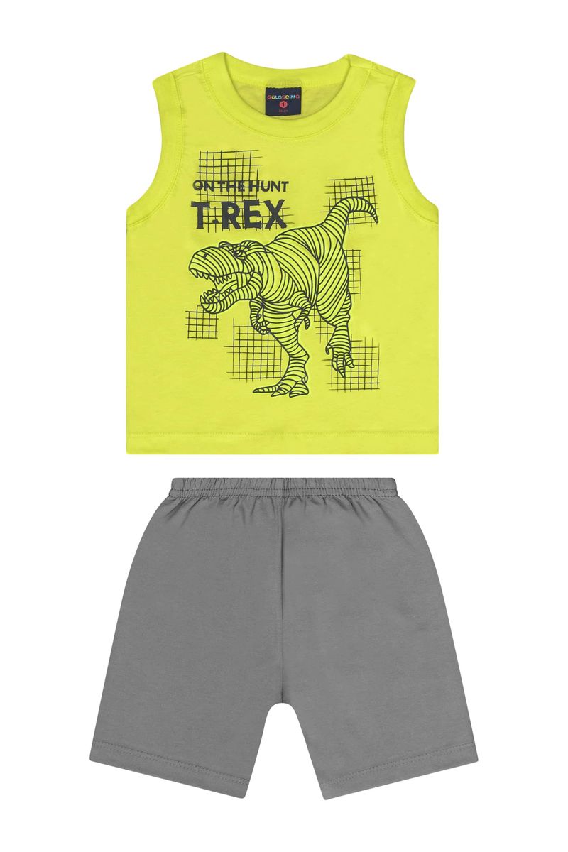 Conjunto-com-Regata-e-Bermuda-para-Menino-Amarelo