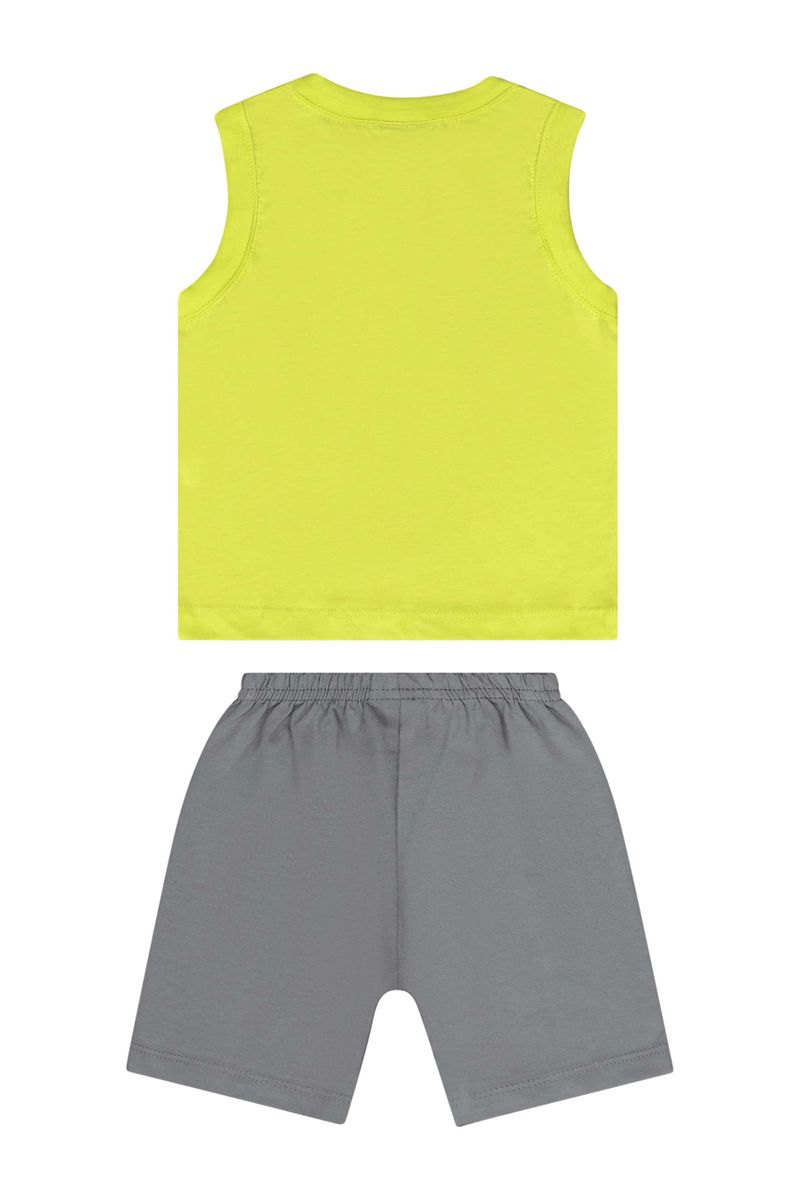 Conjunto-com-Regata-e-Bermuda-para-Menino-Amarelo