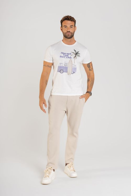T-Shirt Surf Club Masculino (Branco) The Philippines