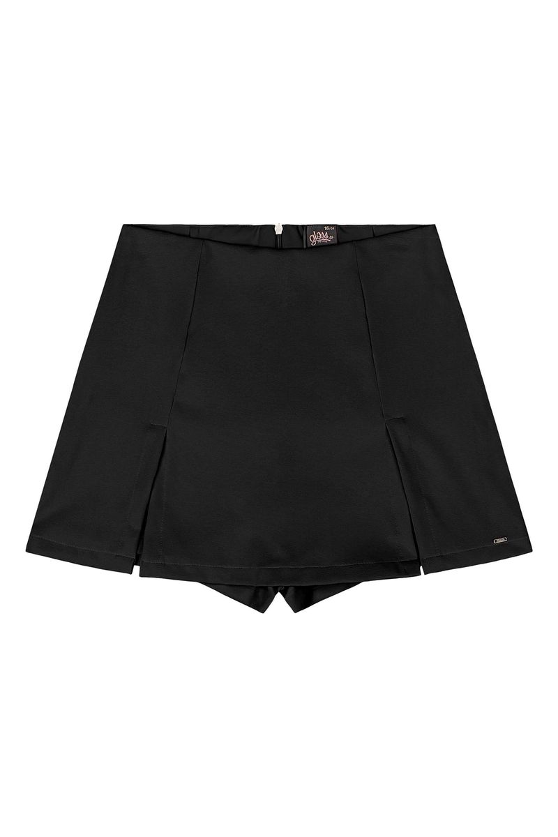 short-infantil-feminino-preto