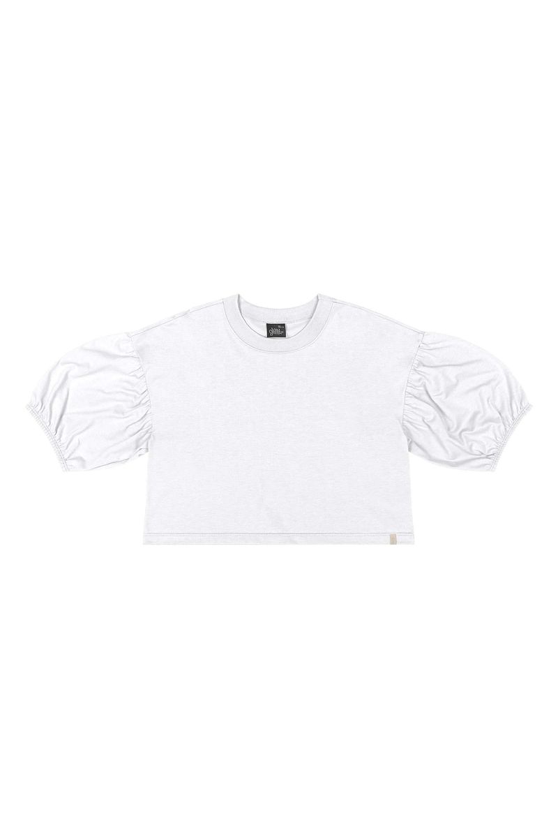 Blusa Manga Longa Juvenil (Branco) Gloss
