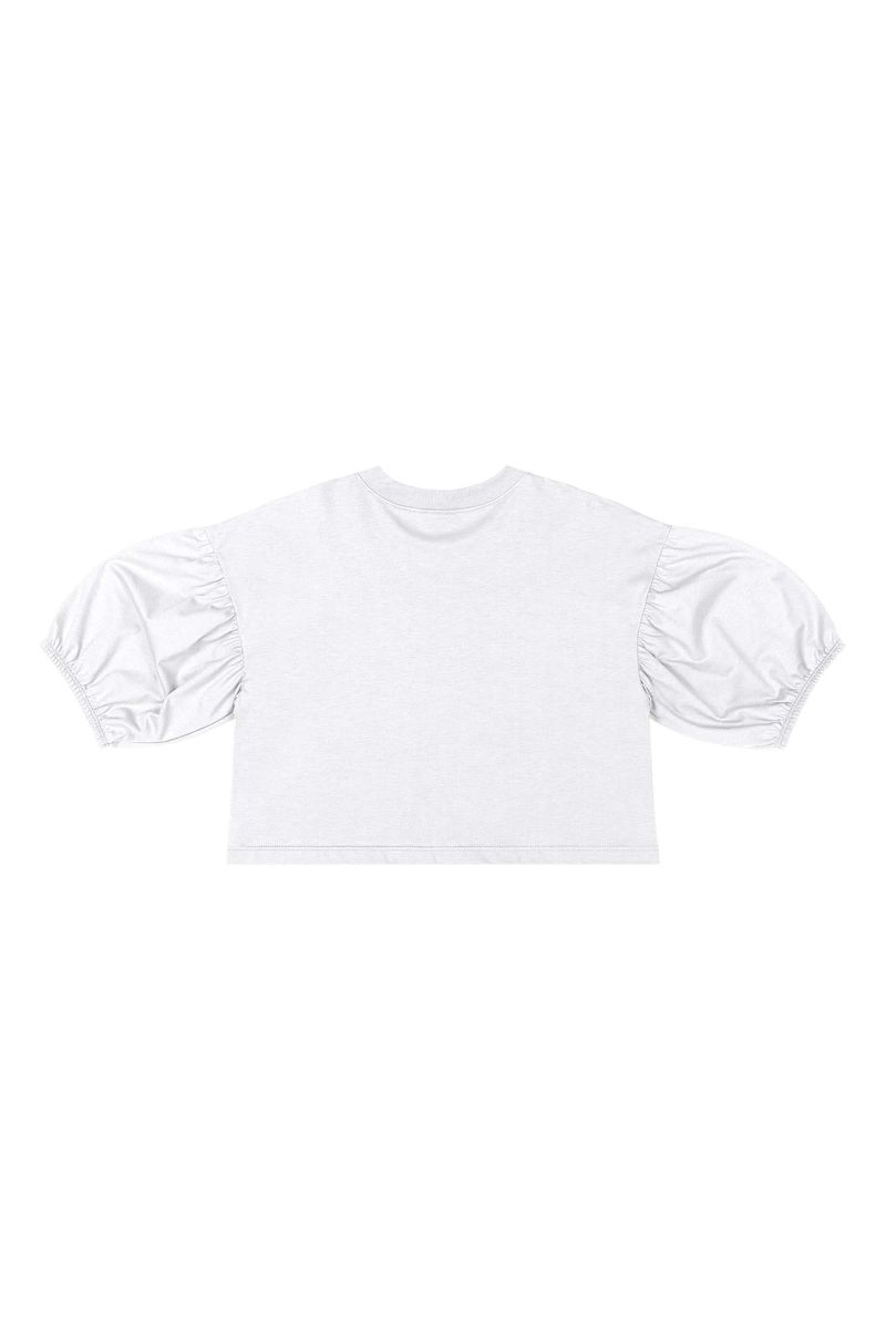 Blusa Manga Longa Juvenil (Branco) Gloss