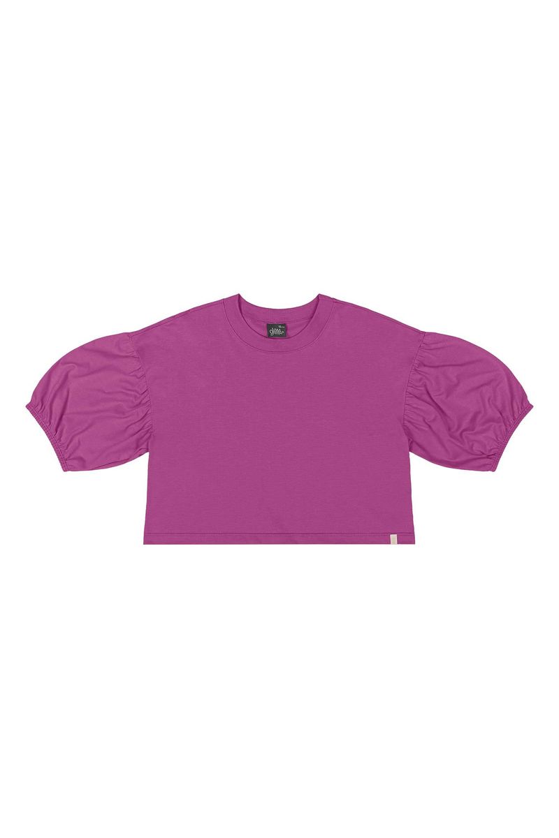 Blusa Manga Longa Juvenil (Roxo) Gloss