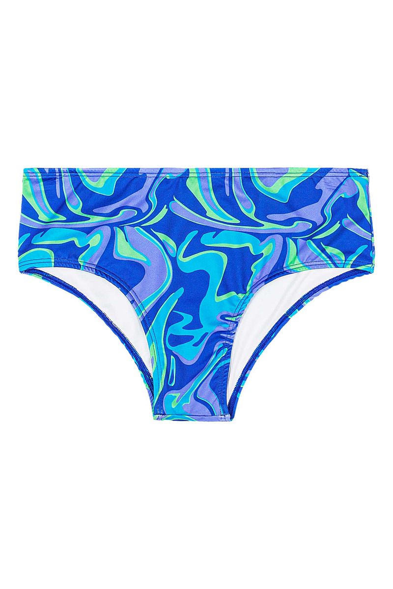 Conjunto de Biquíni Juvenil em Malha FPS +50 (Azul) Gloss