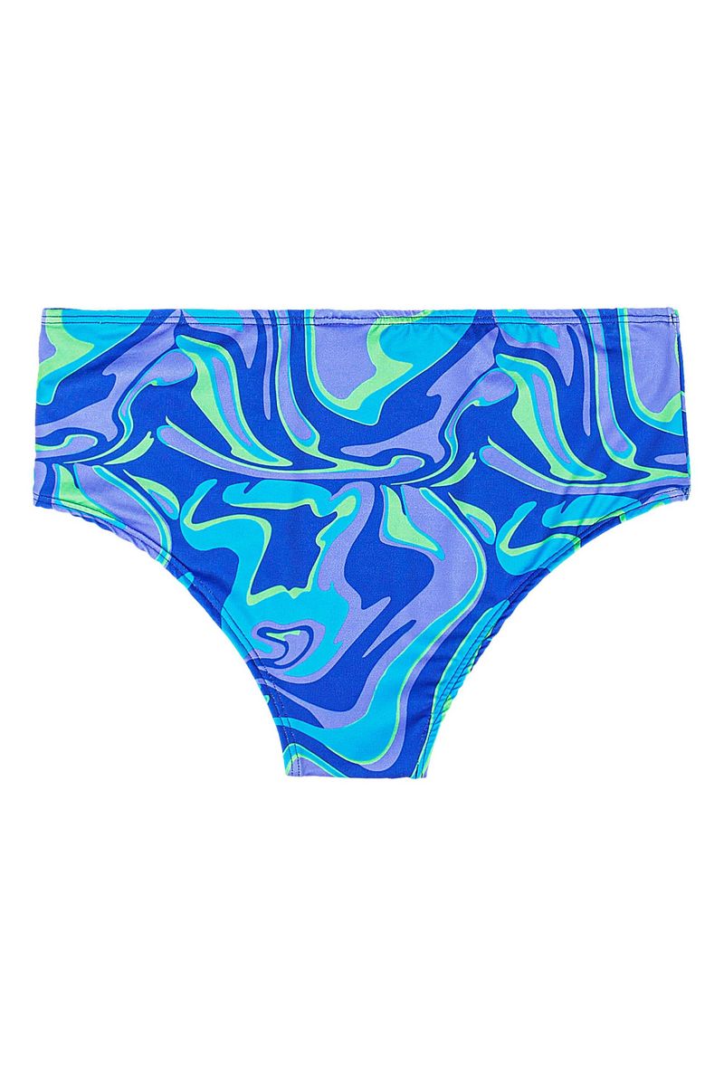 Conjunto de Biquíni Juvenil em Malha FPS +50 (Azul) Gloss