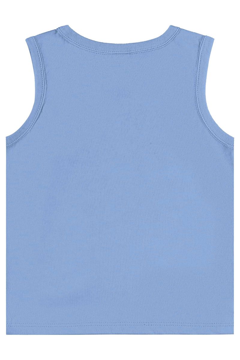 Conjunto com Regata e Short para Menina (Azul) Bee Loop