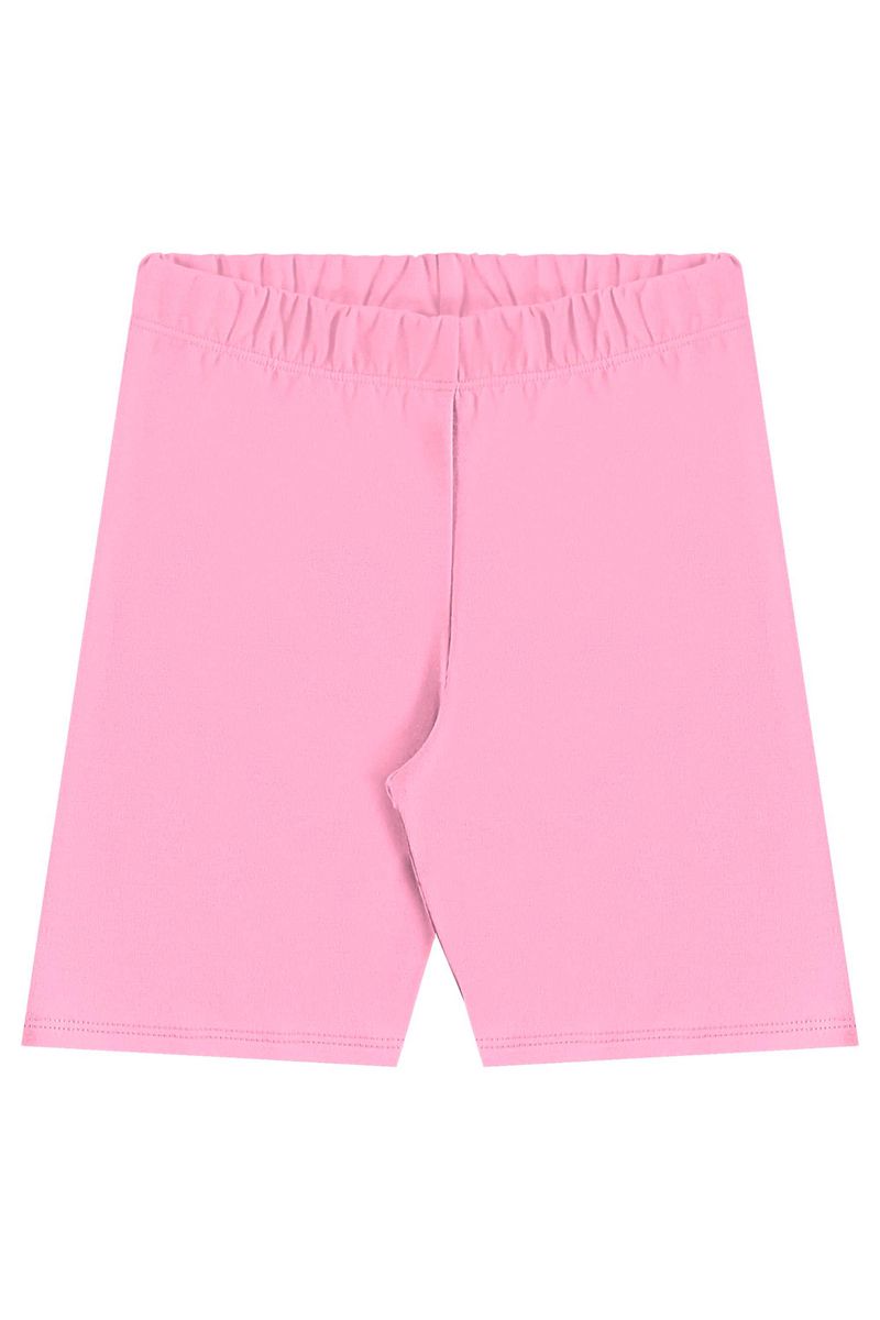 Conjunto com Blusa e Bermuda Ciclista para Menina (Rosa) Bee Loop