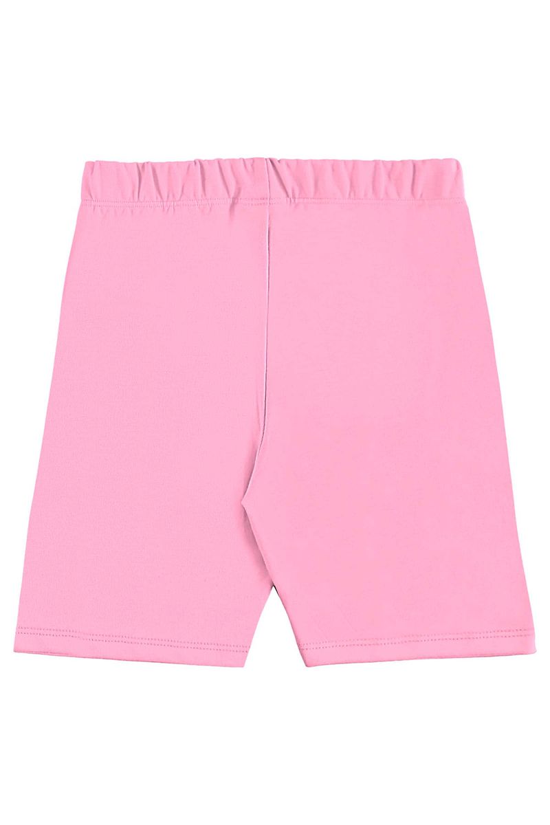 Conjunto com Blusa e Bermuda Ciclista para Menina (Rosa) Bee Loop