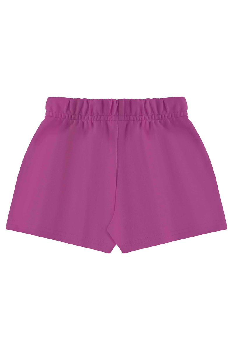 Conjunto com Blusa e Short para Menina (Azul) Bee Loop