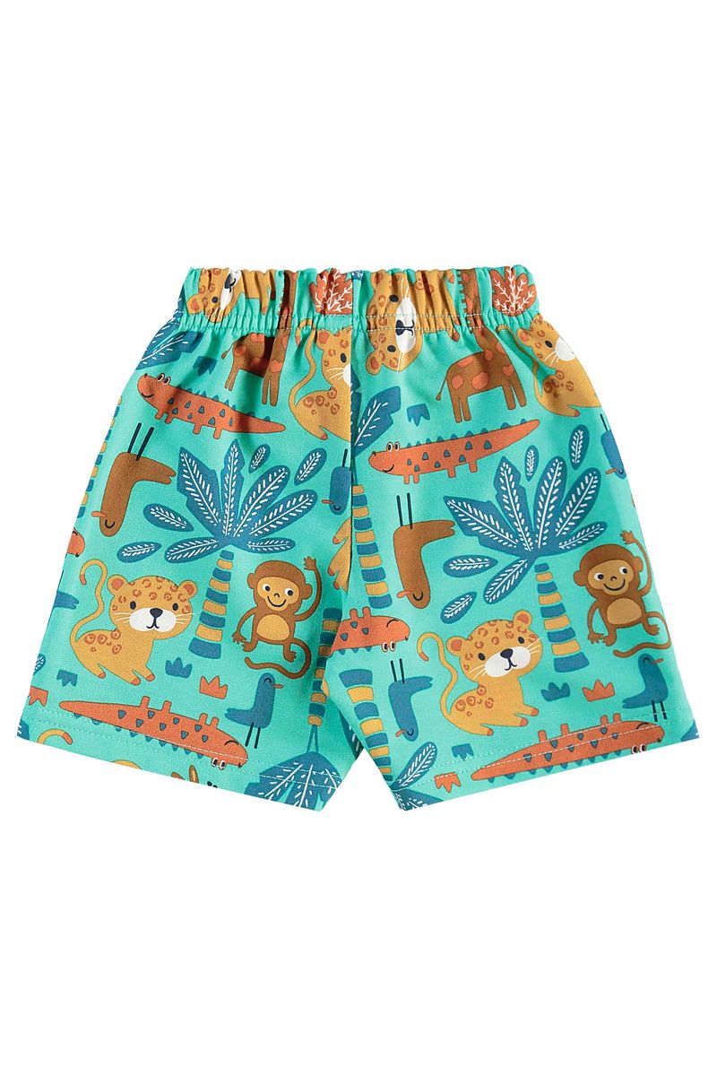Conjunto de Bichinhos com Regata e Bermuda para Menino (Verde) Bee Loop