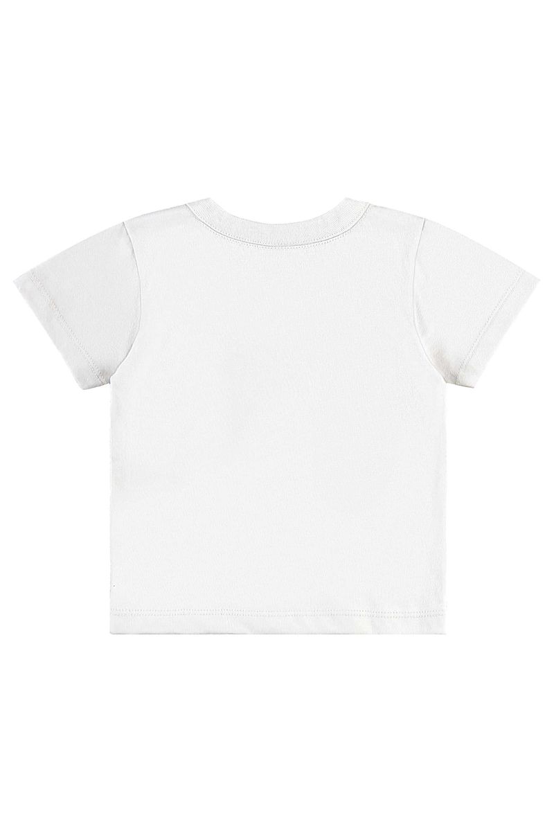Conjunto de Bichinhos com Camiseta e Bermuda para Menino (Branco) Bee Loop