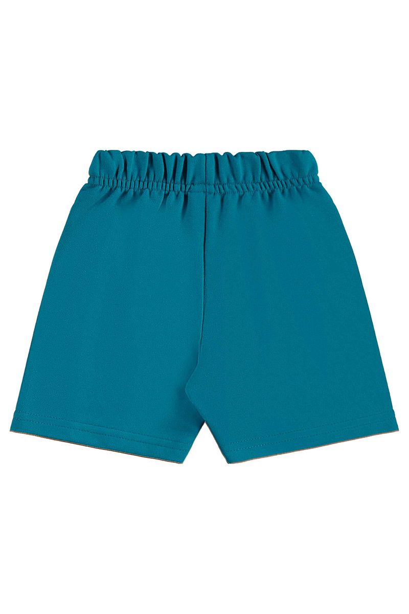 Conjunto de Bichinhos com Camiseta e Bermuda para Menino (Branco) Bee Loop