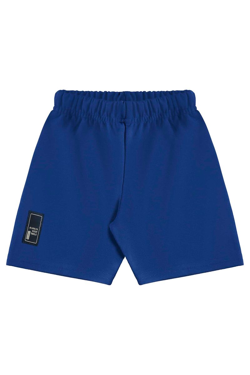 Conjunto-infantil-para-menino-traz-camiseta-com-estampa-de-paisagem-com-efeito-puff-e-bermuda-com-elastico-na-cintura.