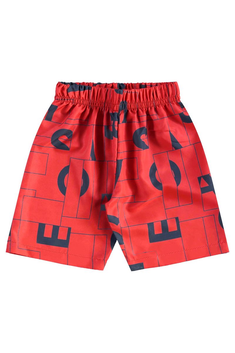 Conjunto Estampado com Regata e Bermuda para Menino (Azul Marinho) Bee Loop