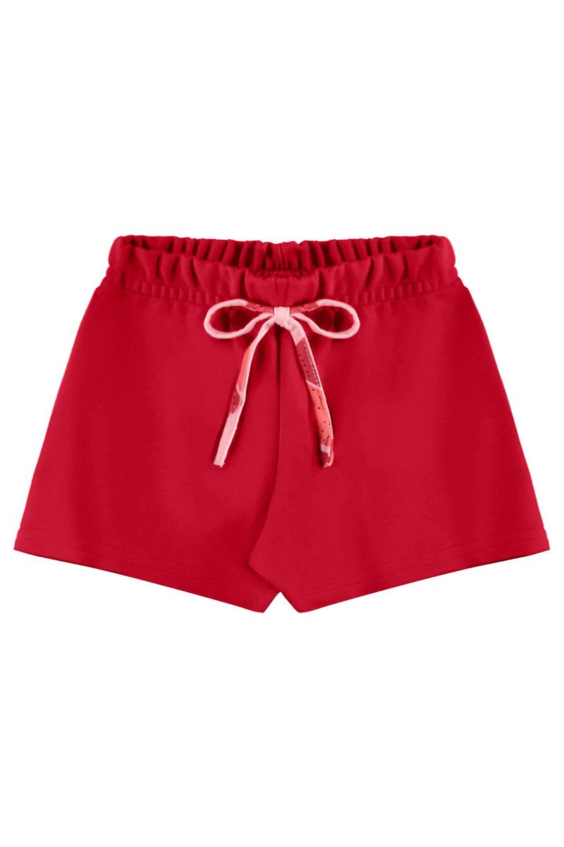 Conjunto com Blusa de Morangos e Short para Menina (Rosa) Bee Loop