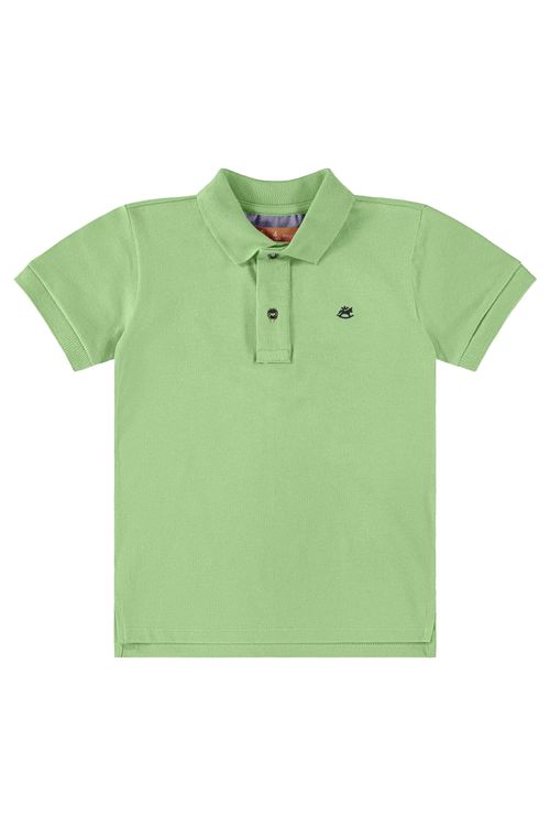 Camisa Polo Infantil Básica para Meninos (Verde) Up Baby