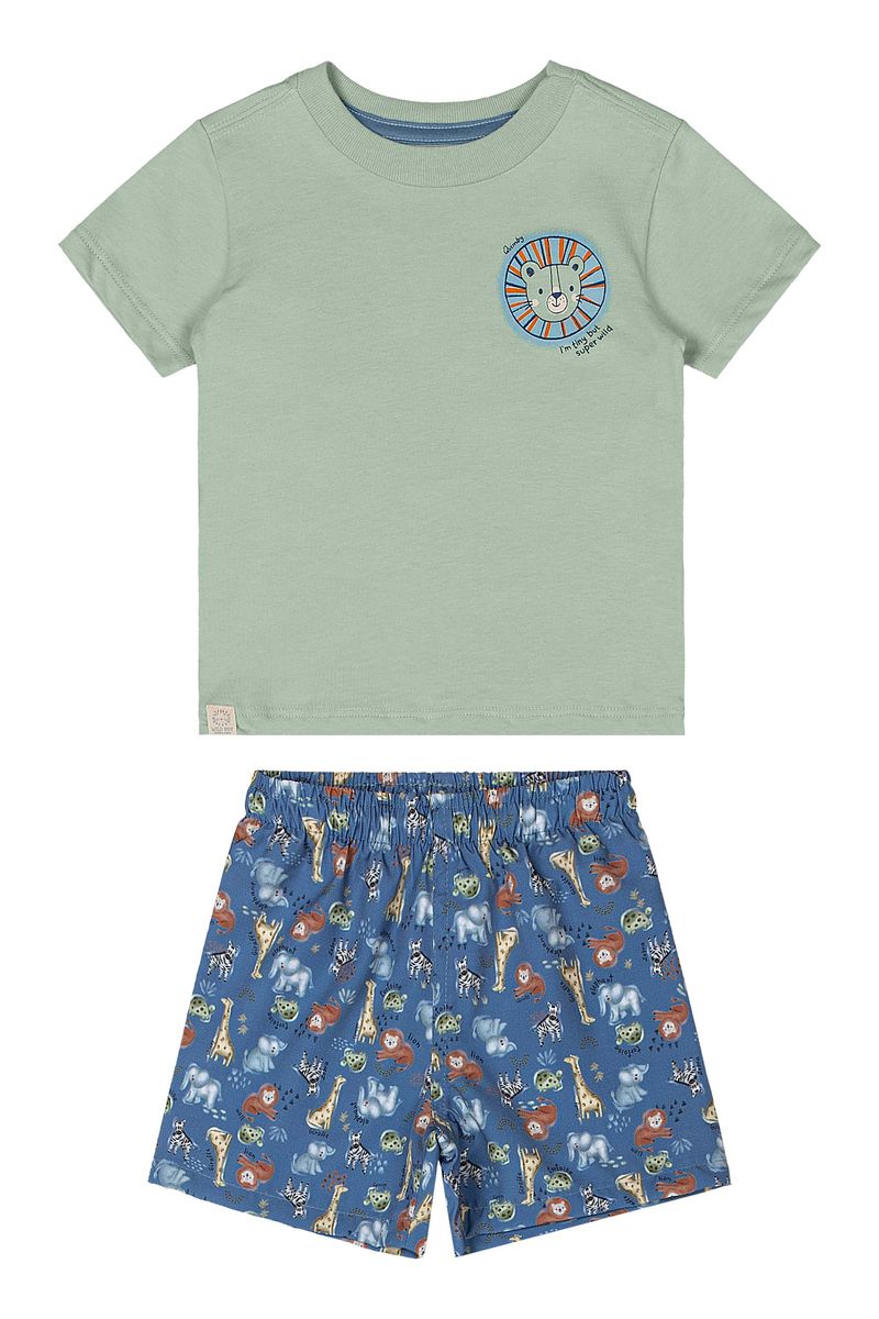 conjunto-para-bebe-com-camiseta-e-bermuda-verde-quimby