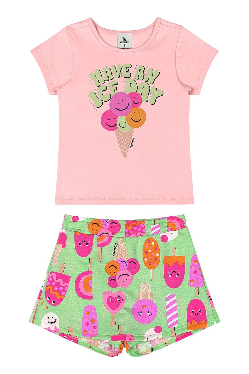 conjunto-blusa-e-short-saia-para-menina-rosa-quimby