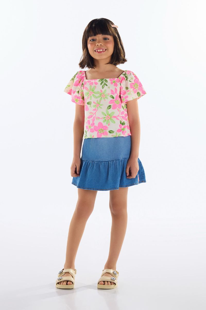 conjunto-com-blusa-e-saia-jeans-para-menina-rosa-quimby
