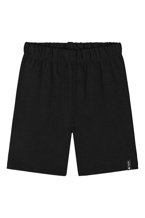 Bermuda Ciclista Básica Infantil Feminina (Preto) Quimby