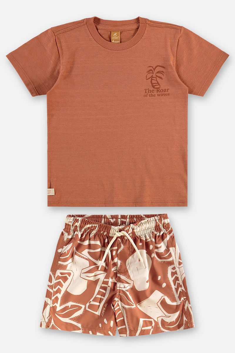 conjunto-infantil-masculino-com-camiseta-e-short-estampado-marrom-up-baby