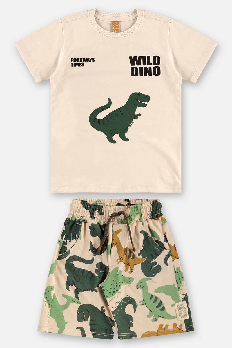 conjunto-dino-infantil-masculino-com-camiseta-e-bermuda-bege-up-baby