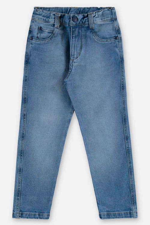 Calça Jeans com Elastano Infantil Masculina (Azul) Up Baby