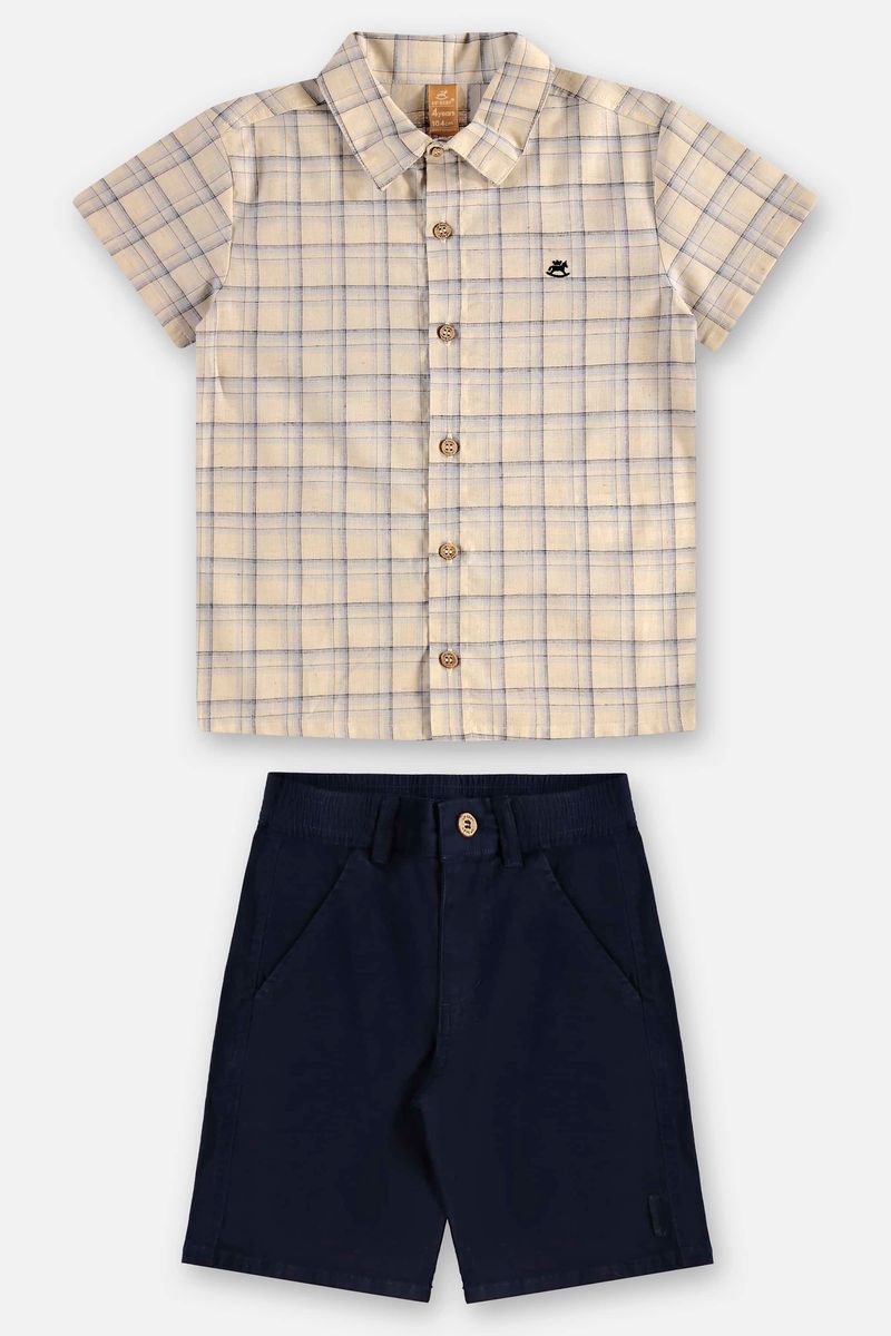 conjunto-infantil-masculino-com-camisa-xadrez-e-bermuda-bege-up-baby