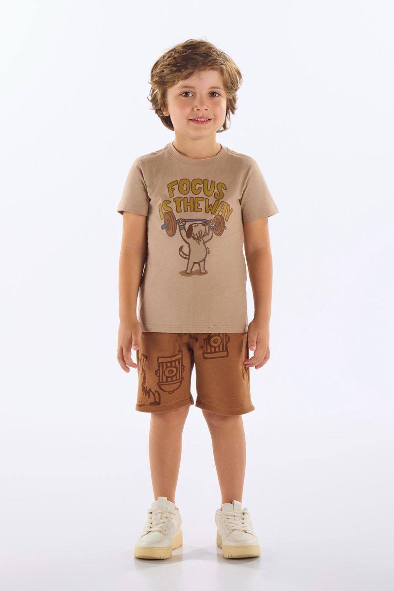 conjunto-infantil-masculino-com-camiseta-e-bermuda-marrom-up-baby