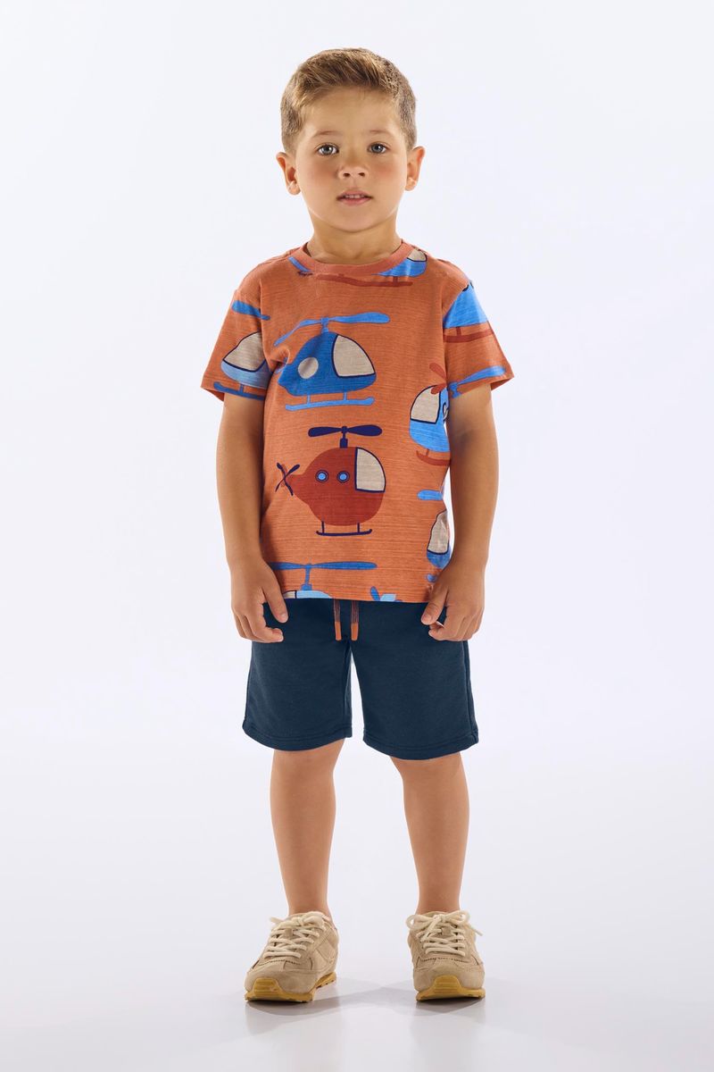 conjunto-com-camiseta-helicopteros-e-bermuda-infantil-masculino-marrom-up-baby