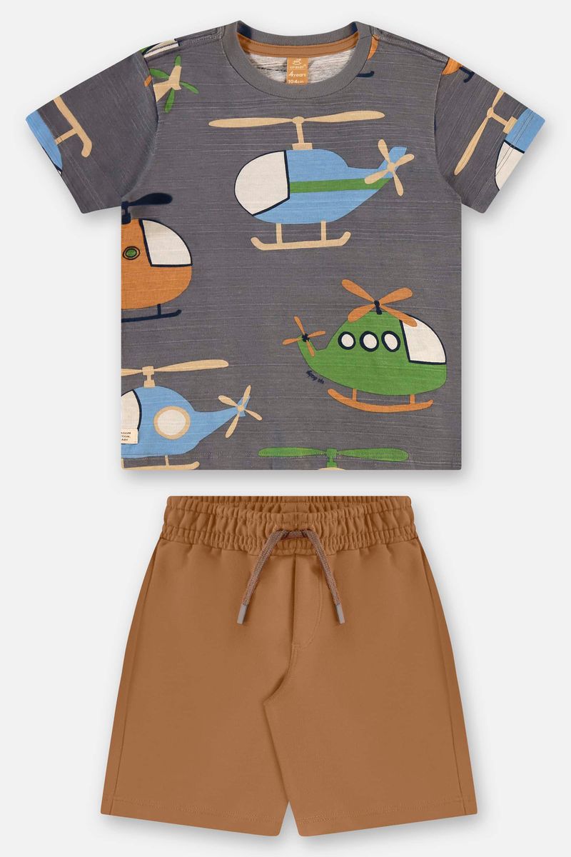 conjunto-com-camiseta-helicopteros-e-bermuda-infantil-masculino-cinza-escuro-up-baby