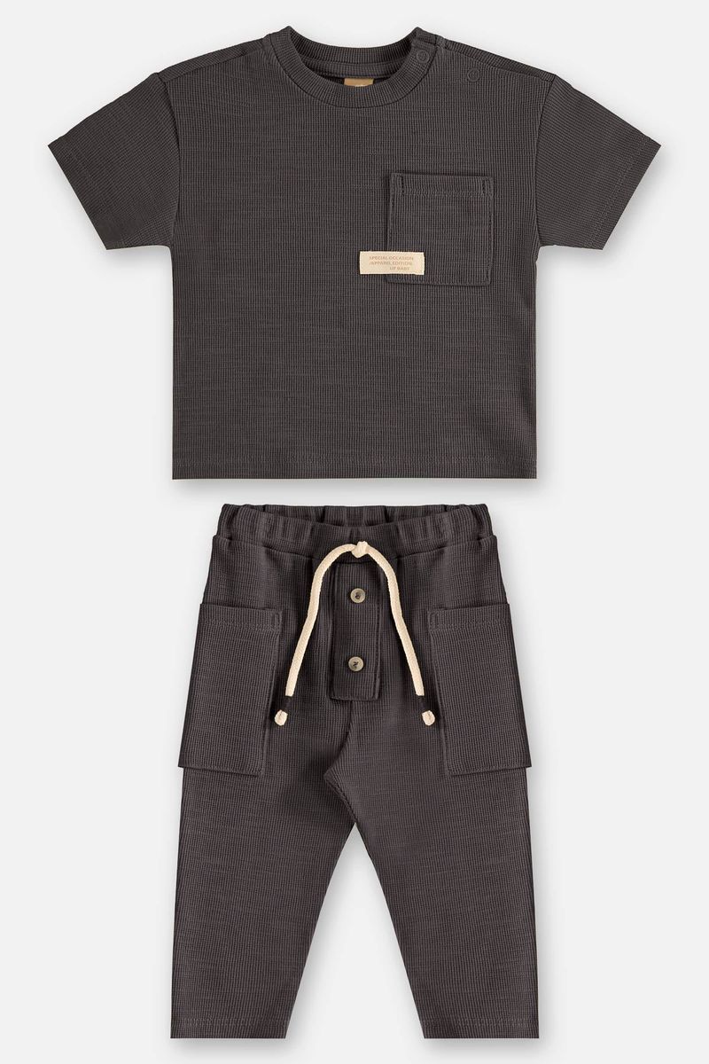 conjunto-com-camiseta-e-calca-para-bebe-menino-cinza-escuro-up-baby