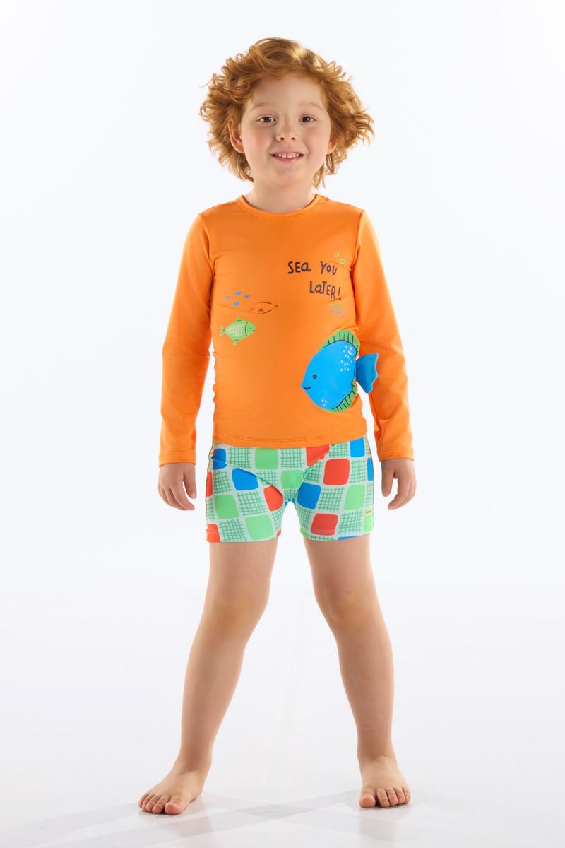 conjunto-camiseta-e-sunga-infantil-em-malha-fps-50-laranja-up-baby