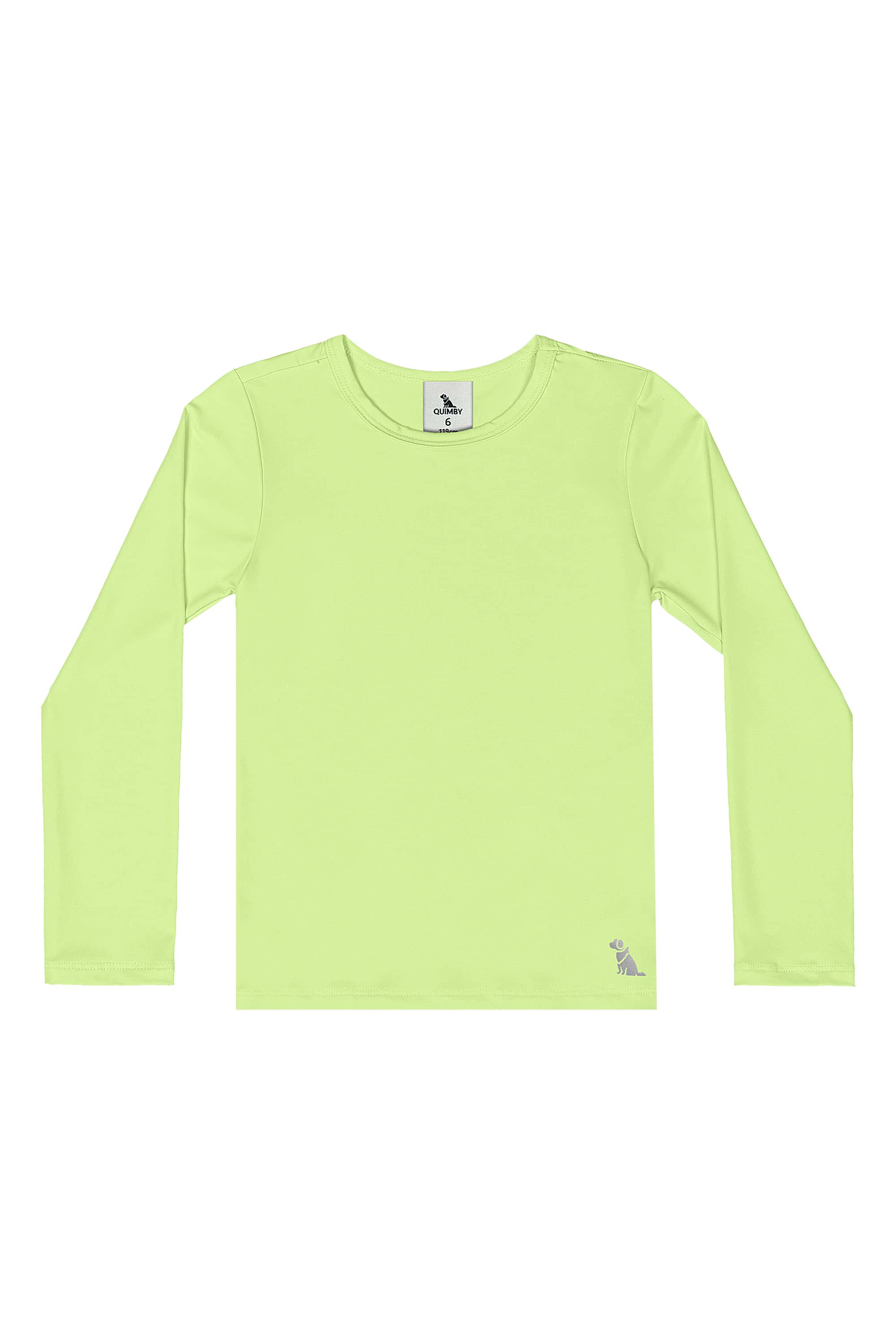 Blusa Unissex em Malha com Proteção UV Dry (Verde Claro) Quimby