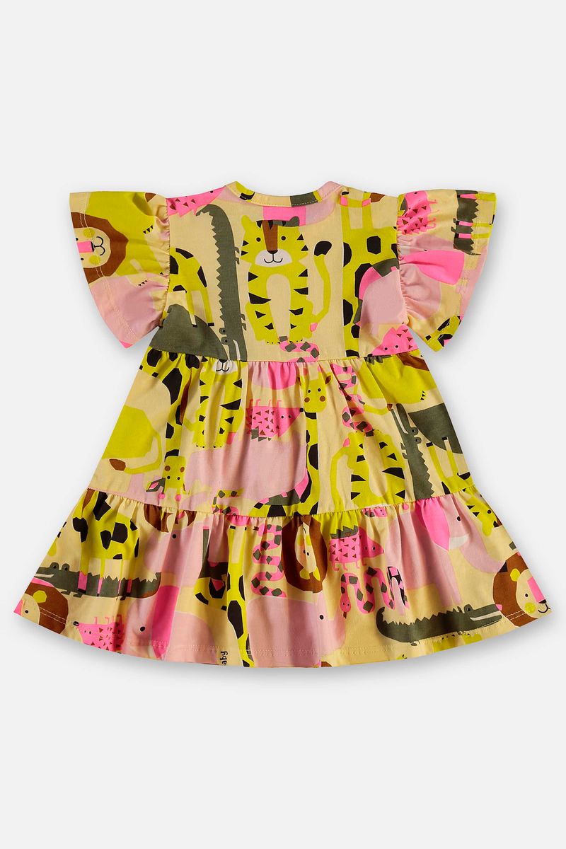 vestido-manga-curta-em-algodao-para-bebe-amarelo-up-baby