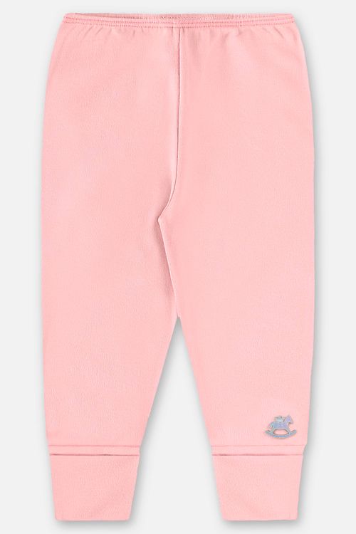 Calça Unissex para Bebê em Suedine Essentials (Rosa) Up Baby