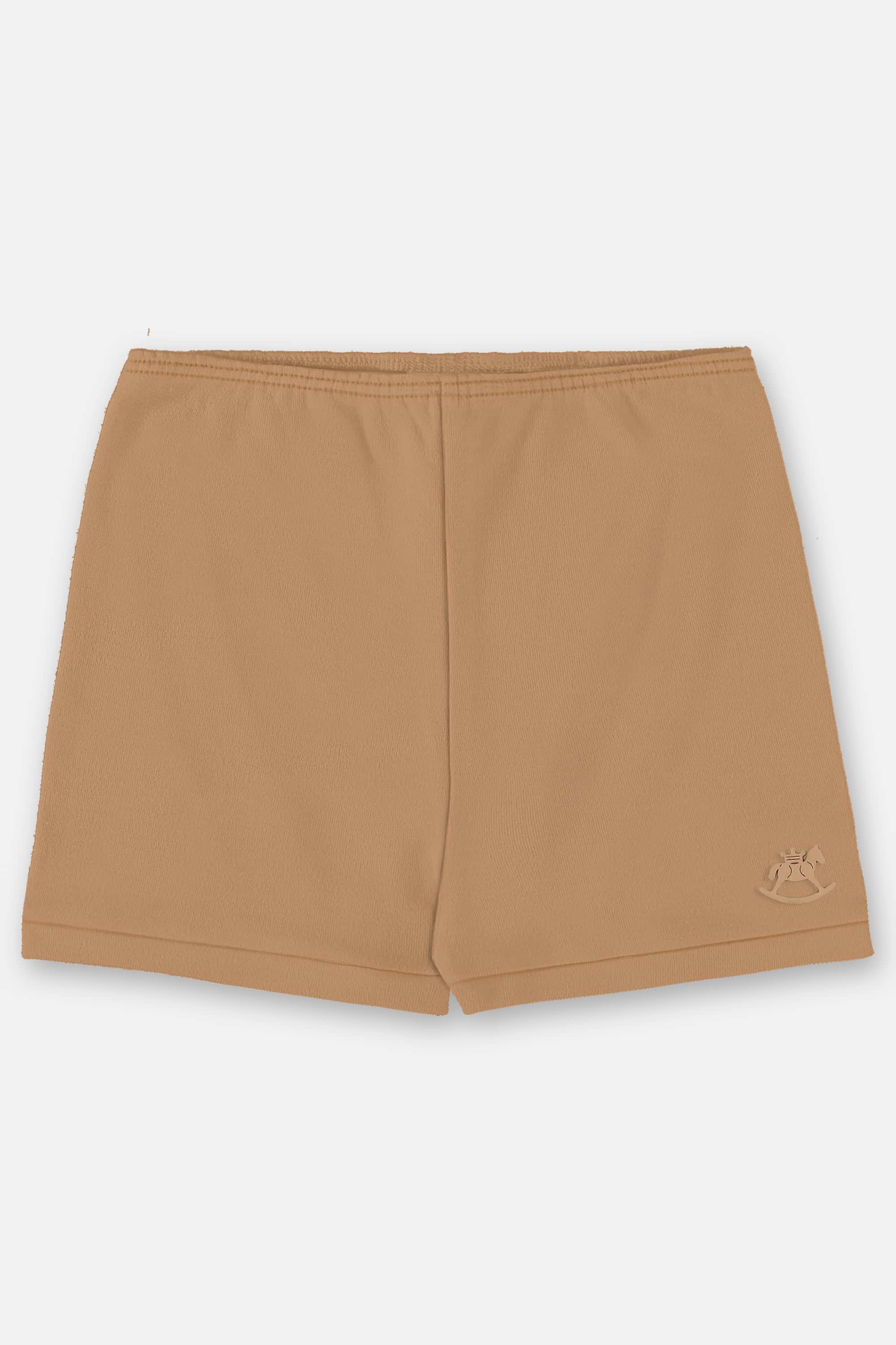 Short Unissex para Bebê em Suedine Essentials (Marrom) Up Baby
