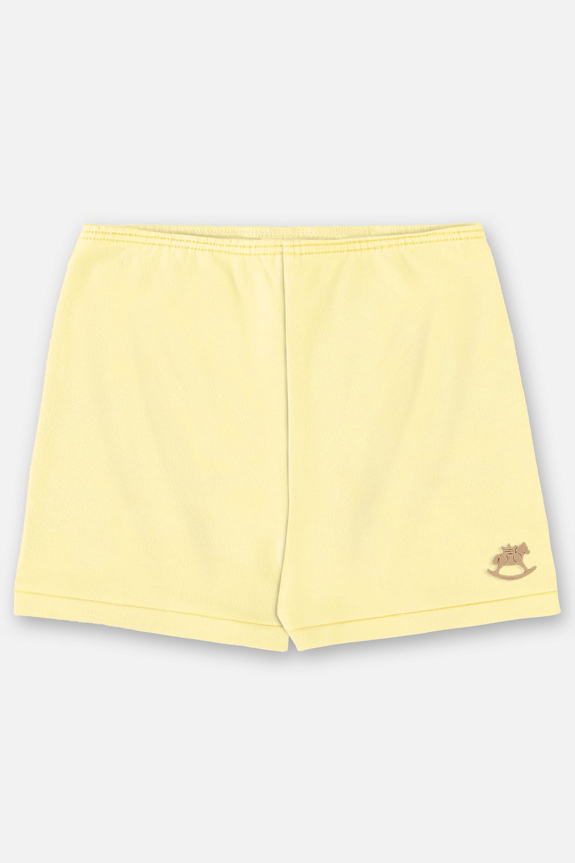 Short Unissex para Bebê em Suedine Essentials (Amarelo) Up Baby