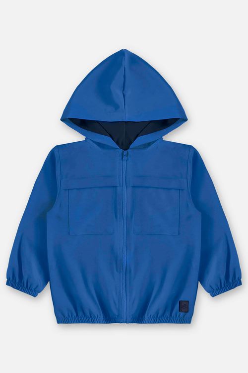 Jaqueta Corta Vento Infantil Masculina (Azul) Up Baby