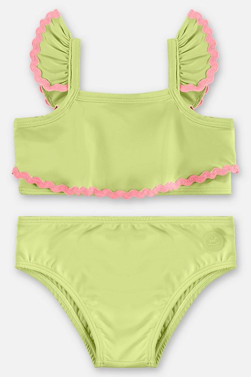Biquíni Infantil em Poliéster e Elastano FPS +50 (Verde) Up Baby